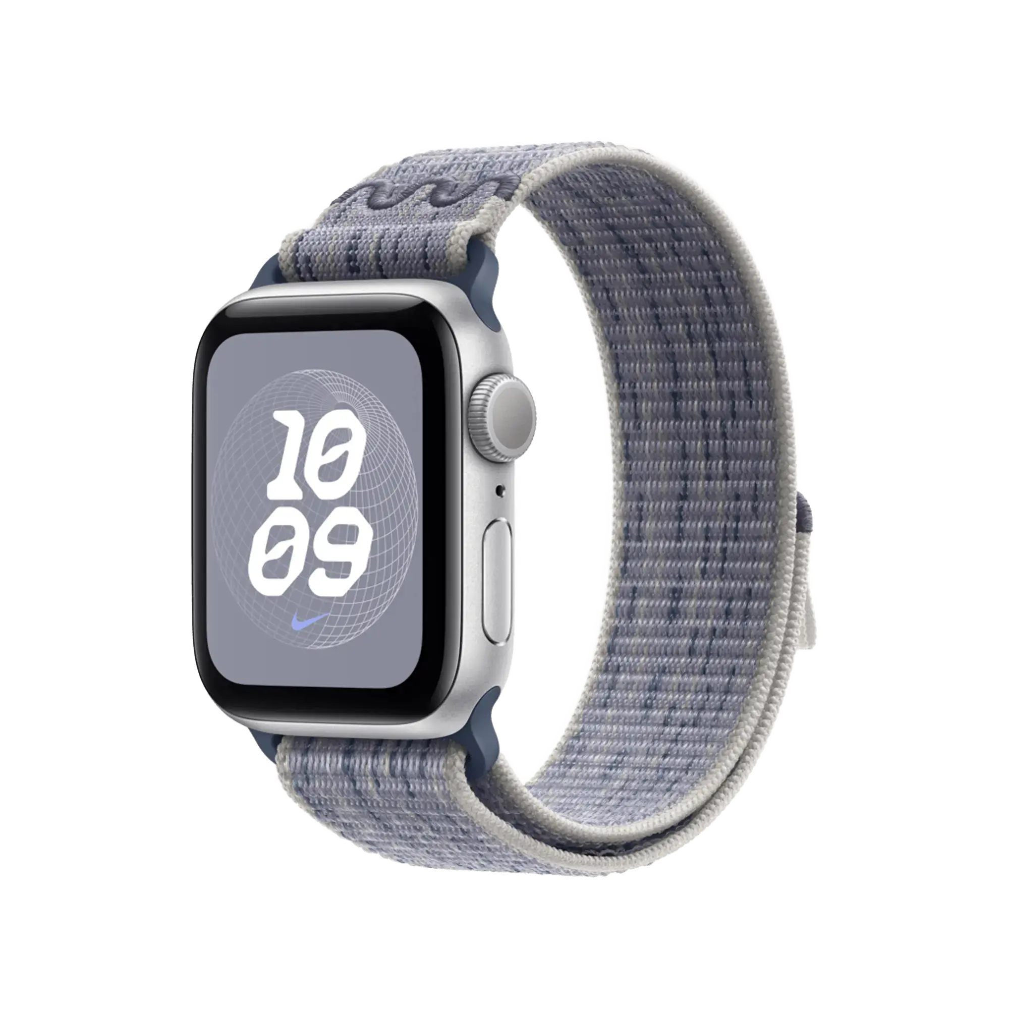 Ремінець Apple Grey/Blue Nike Sport Loop для Apple Watch 38/40/41/42mm (MC1G4, MXTX3)