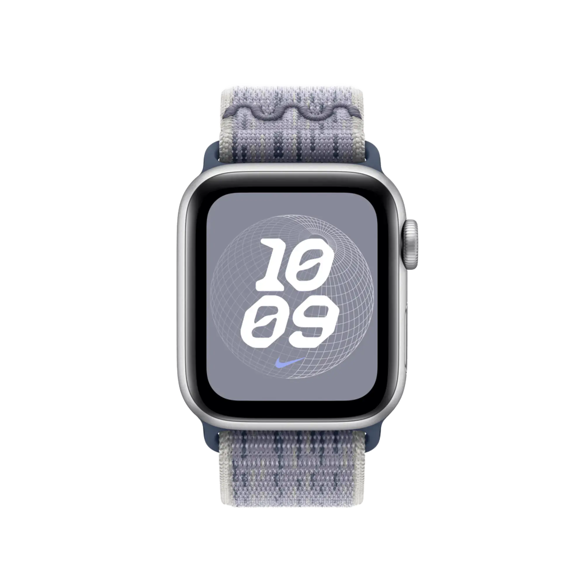 Ремінець Apple Grey/Blue Nike Sport Loop для Apple Watch 38/40/41/42mm (MC1G4, MXTX3)