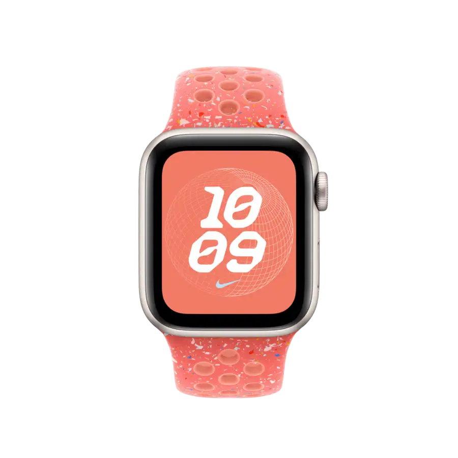 Ремінець Apple Magic Ember Nike Sport Band S/M для Apple Watch 38/40/41/42mm (MC2J4, MYL23)