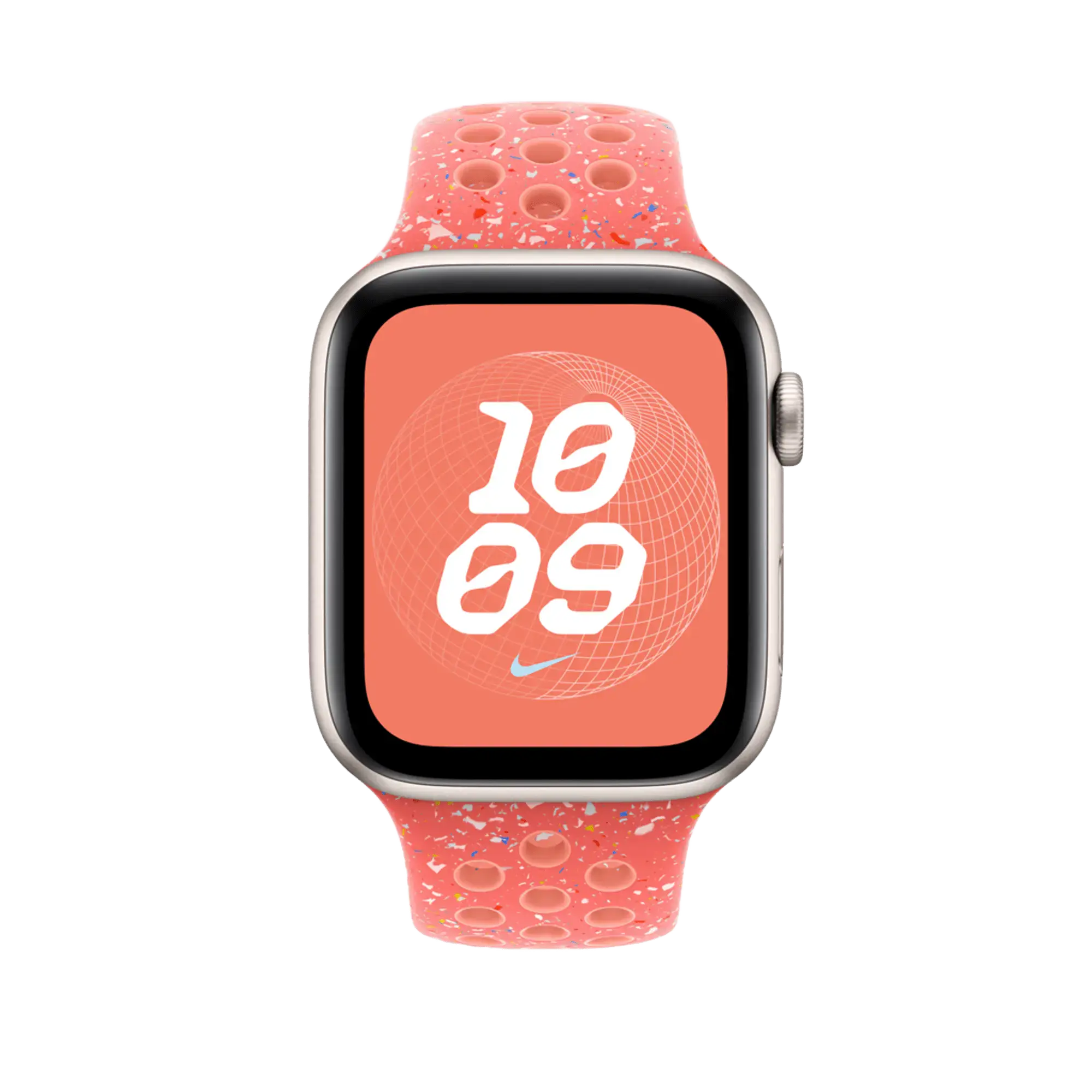 Ремінець Apple Magic Ember Nike Sport Band S/M для Apple Watch 42/44/45/49mm (MYLF3)