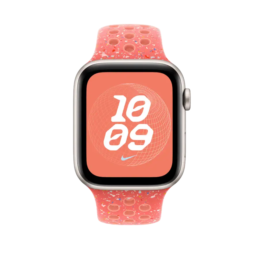Ремінець Apple Magic Ember Nike Sport Band S/M для Apple Watch 42/44/45/49mm (MYLF3)