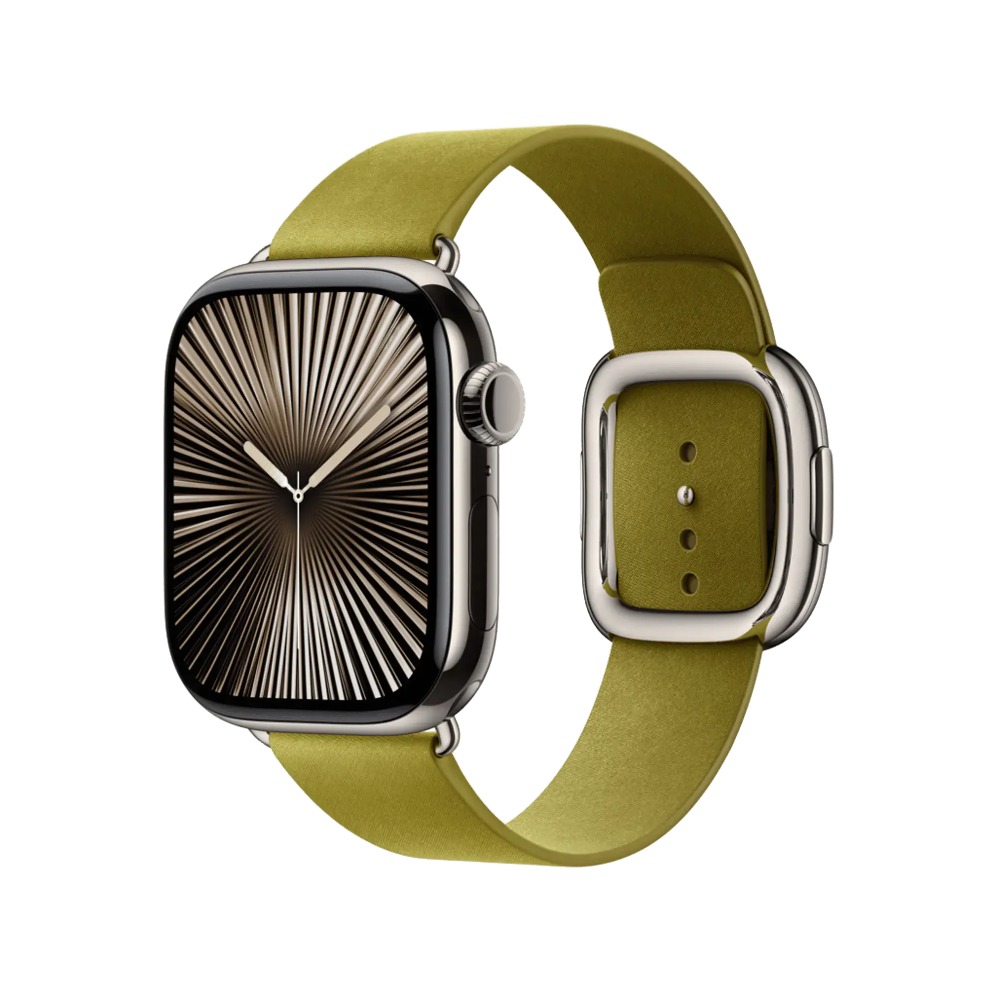 Ремешок Apple Modern Buckle Large для Apple Watch 38/40/41/42mm - Chartreuse (MXW83)