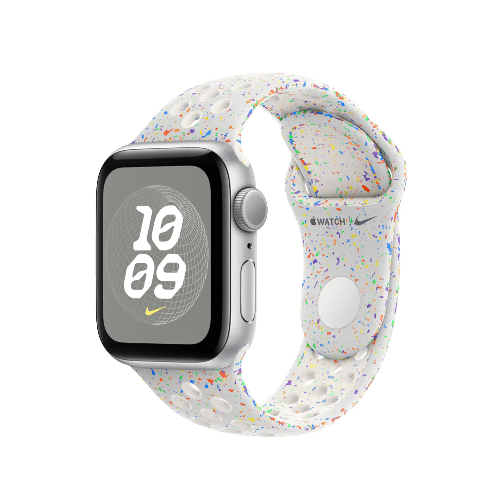 Ремешок Apple Pure Platinum Nike Sport S/M для Apple Watch 38/40/41/42mm (MC1V4, MYJM3)