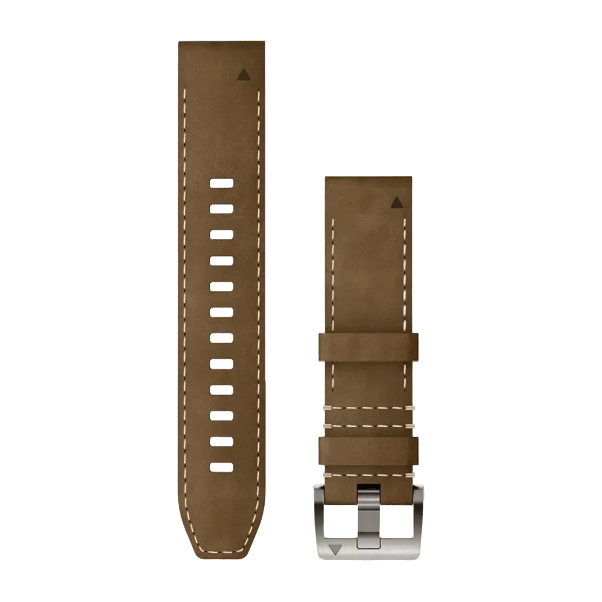 Ремінець Garmin QuickFit 22 Leather/FKM Hybrid Strap - Tundra/Black (010-13225-07)