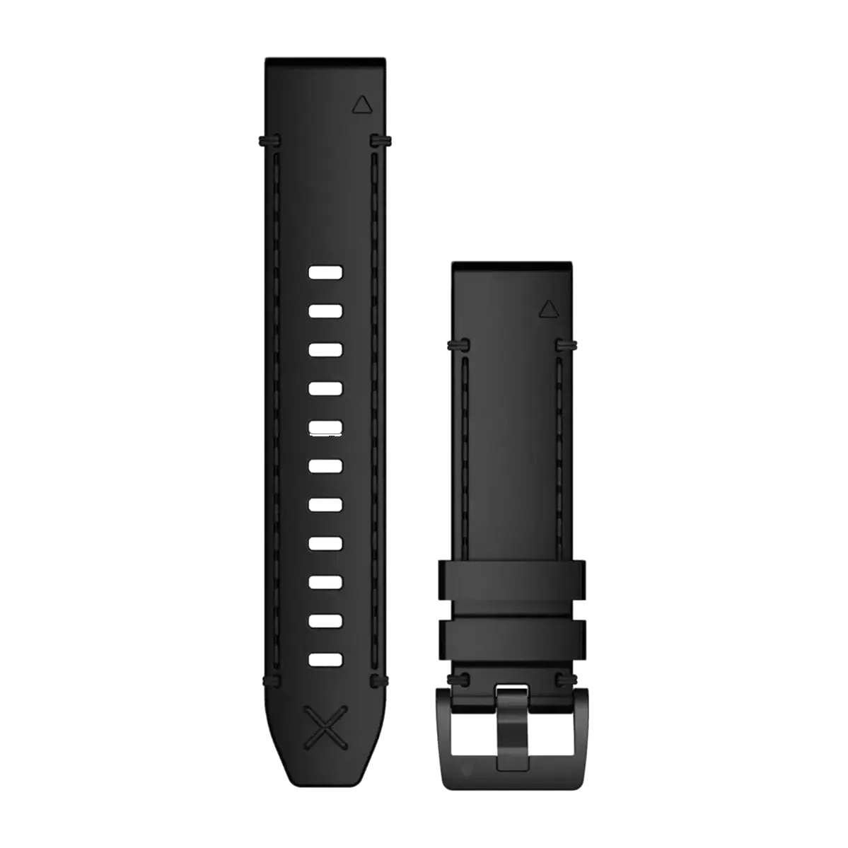 Ремінець Garmin QuickFit 22 Leather Strap - Black (010-12738-19)