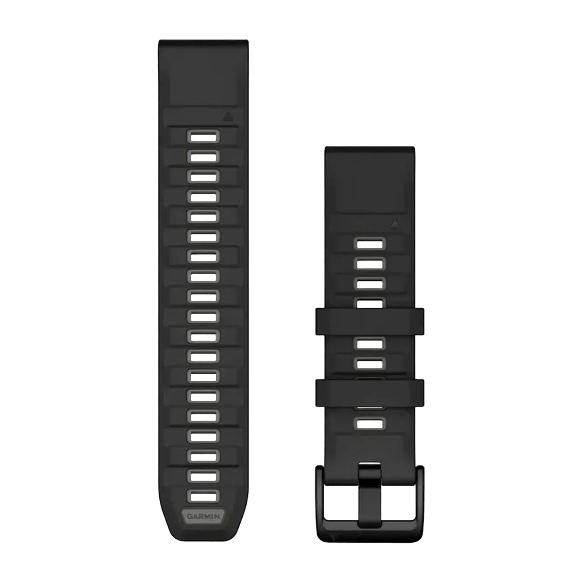 Ремешок Garmin QuickFit 22 Watch Bands Silicone - Black/Pebble Gray (010-13392-00)