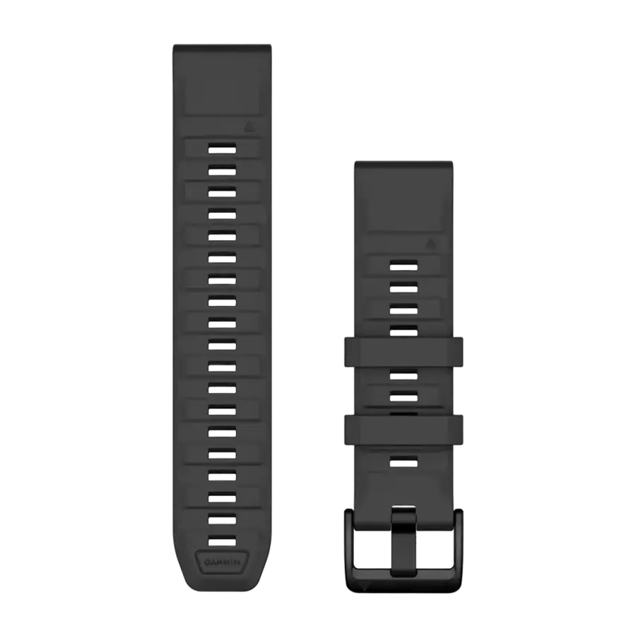 Ремешок Garmin QuickFit 22 Watch Bands Silicone - Graphite (010-13392-07)