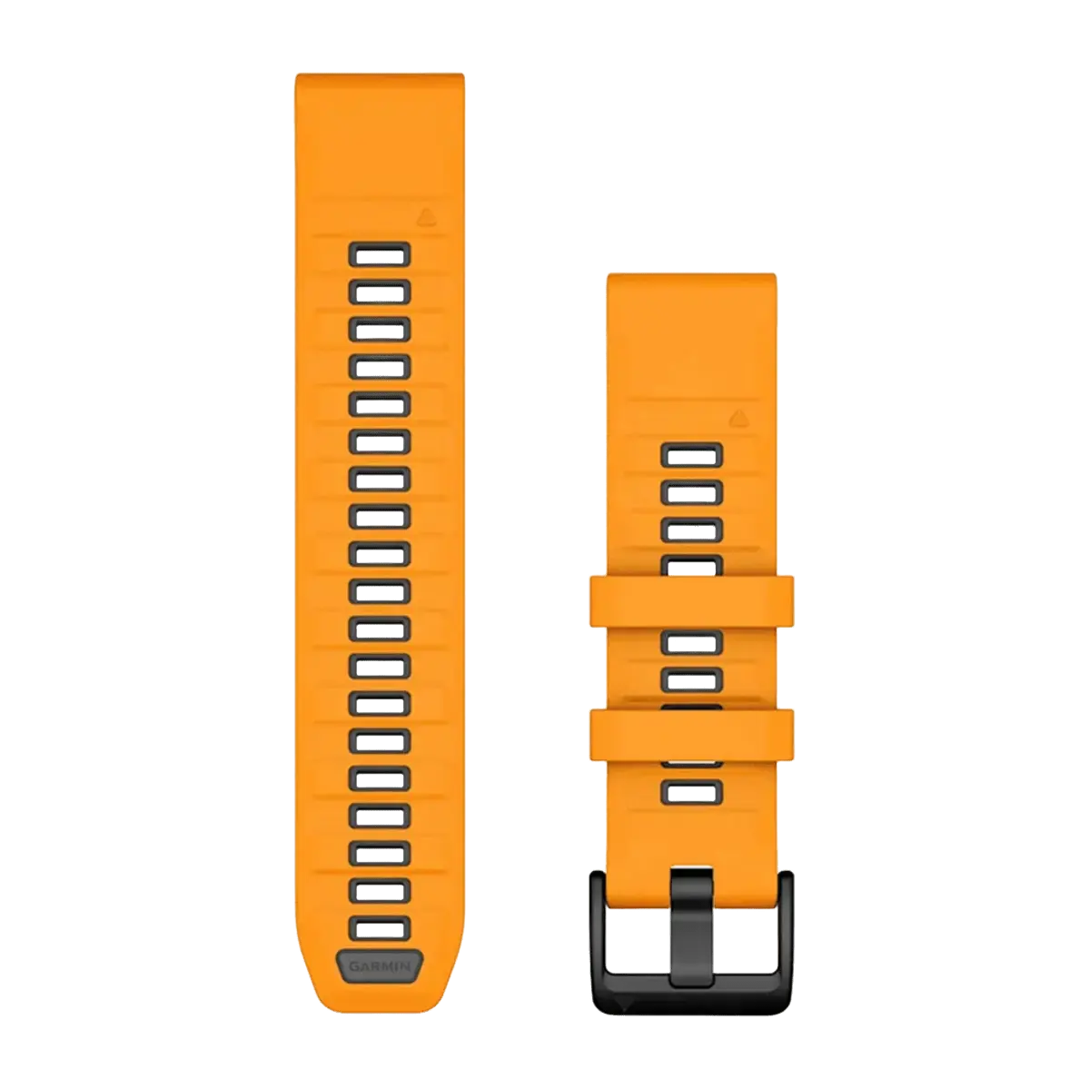 Ремешок Garmin QuickFit 22 Watch Bands Silicone - Spark Orange/Graphite (010-13392-01)