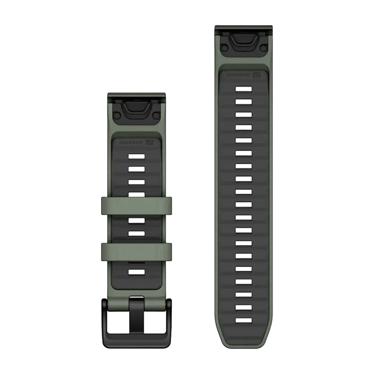 Ремінець Garmin QuickFit 22 Watch Bands Silicone - Willow/Graphite (010-13392-04)