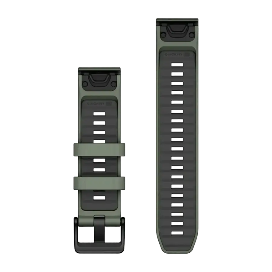 Ремешок Garmin QuickFit 22 Watch Bands Silicone - Willow/Graphite (010-13392-04)