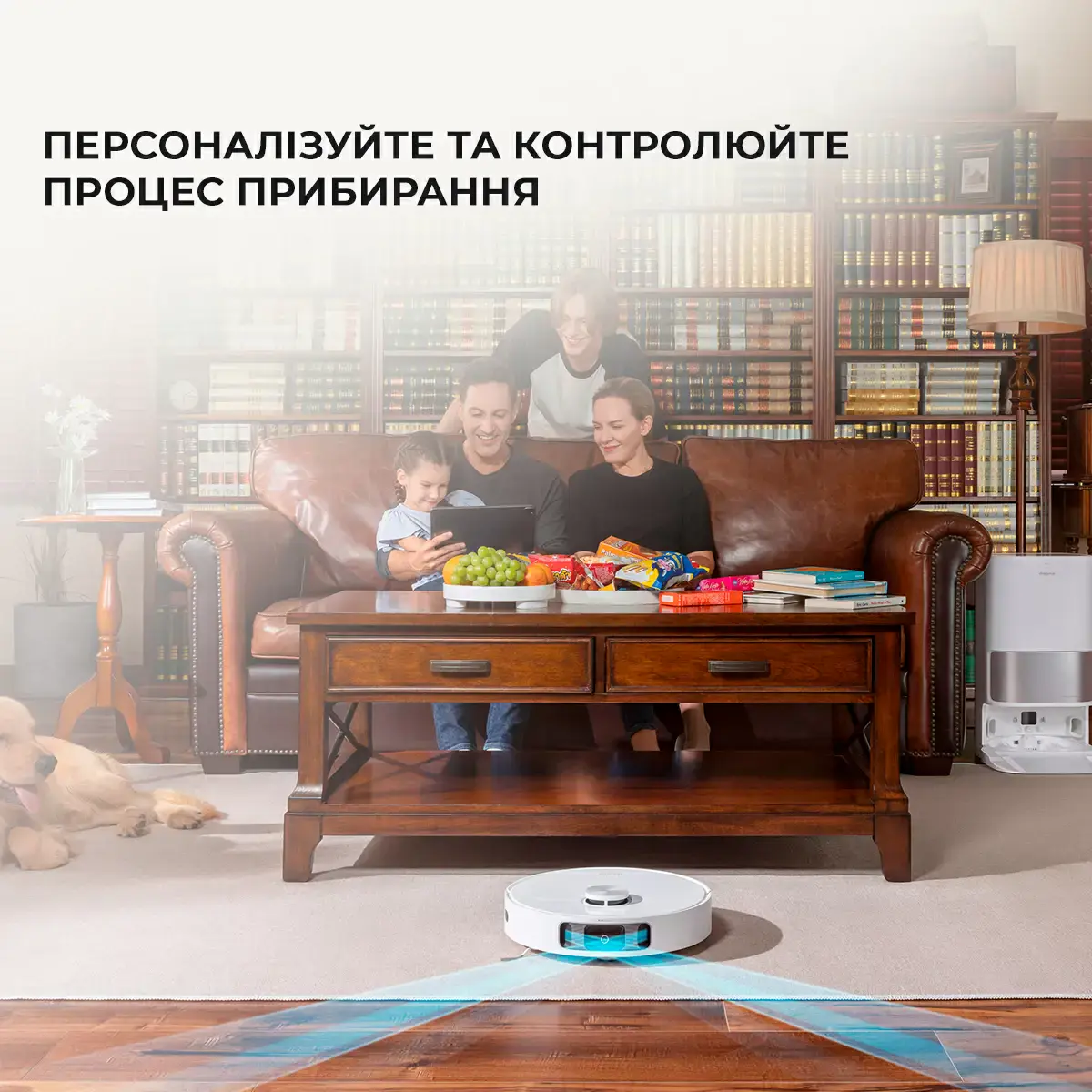 Робот-пилосос з вологим прибиранням Dreame Bot L10s Ultra (RLS6LADC)