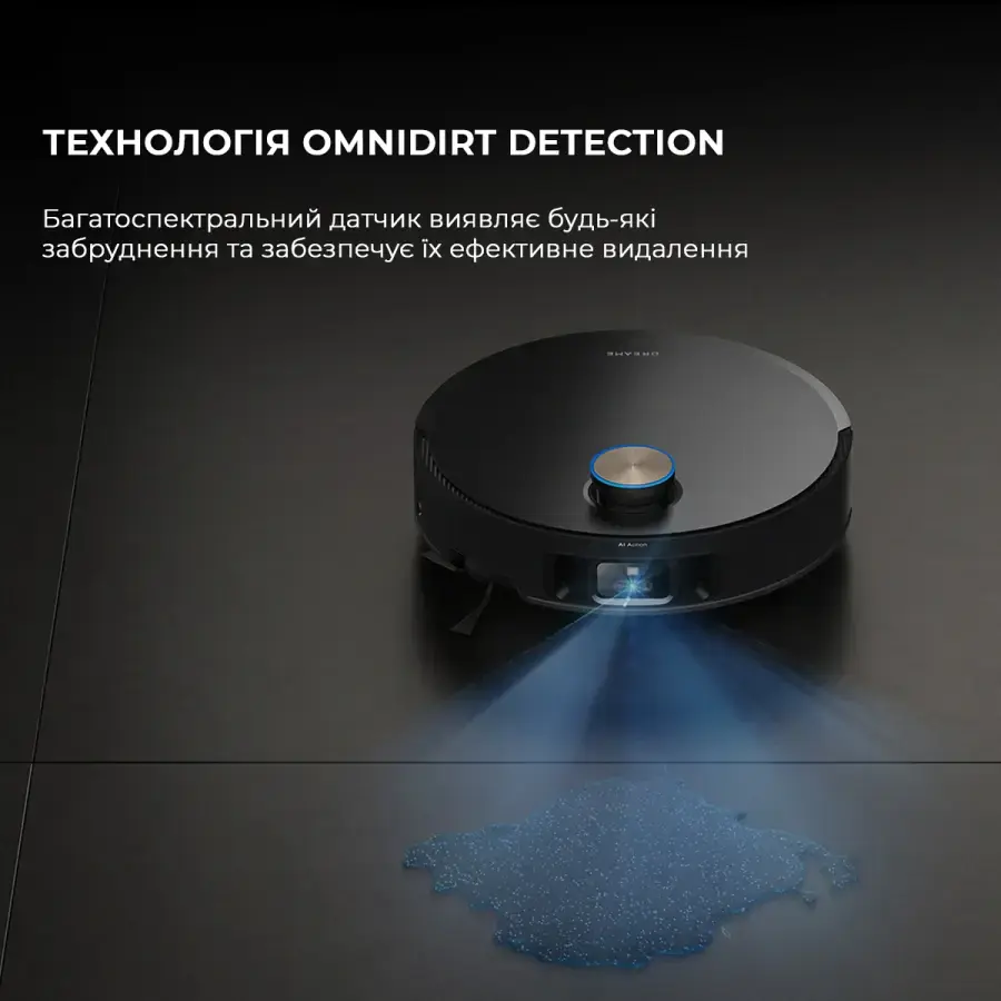 Робот-пылесос с влажной уборкой Dreame X50 Ultra Complete - Black (RLX85CE-4-BL)