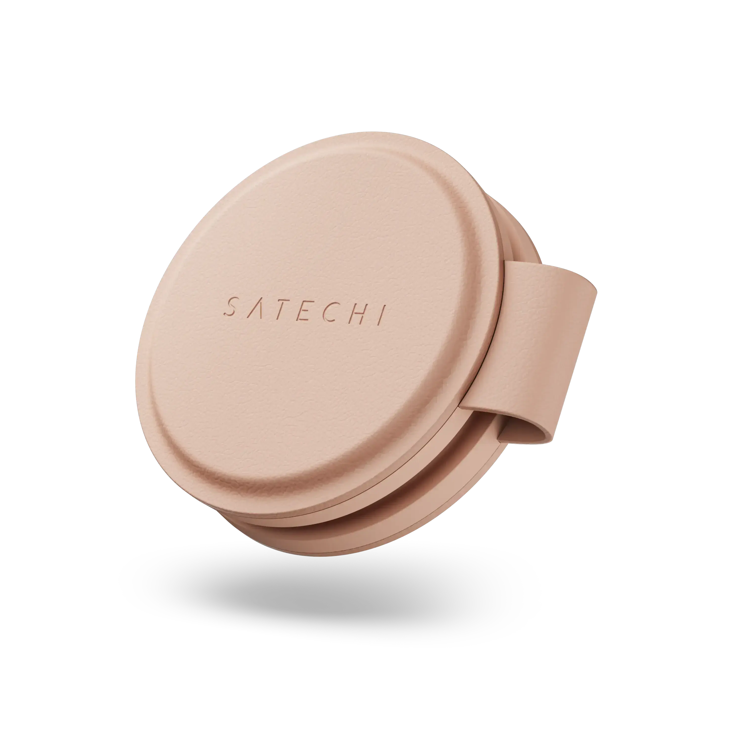 Складаний бездротовий зарядний пристрій Satechi OntheGo 2-in-1 Qi2 Charger - Desert Rose (ST-QTG21R)