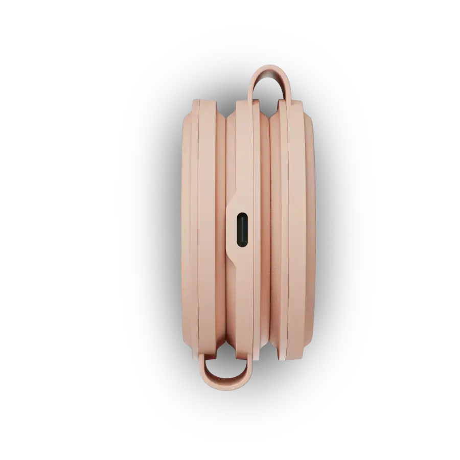 Складаний бездротовий зарядний пристрій Satechi OntheGo 3-in-1 Qi2 Charger - Desert Rose (ST-QTG31R)