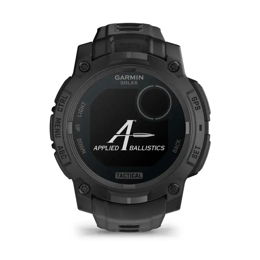 Смарт-годинник Garmin Instinct 3 45mm Solar Tactical Edition Black with Black Band (010-02934-50)