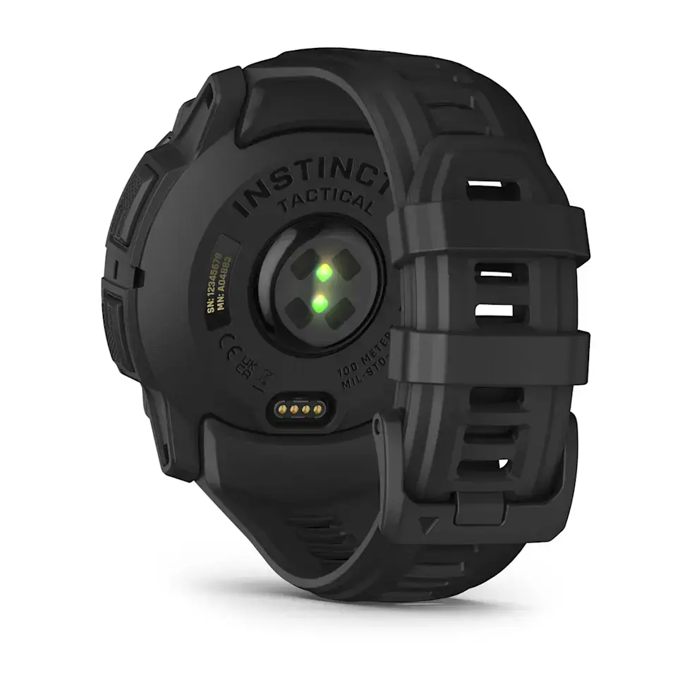 Смарт-часы Garmin Instinct 3 50mm Solar Tactical Edition Black with Black Band (010-02935-50)