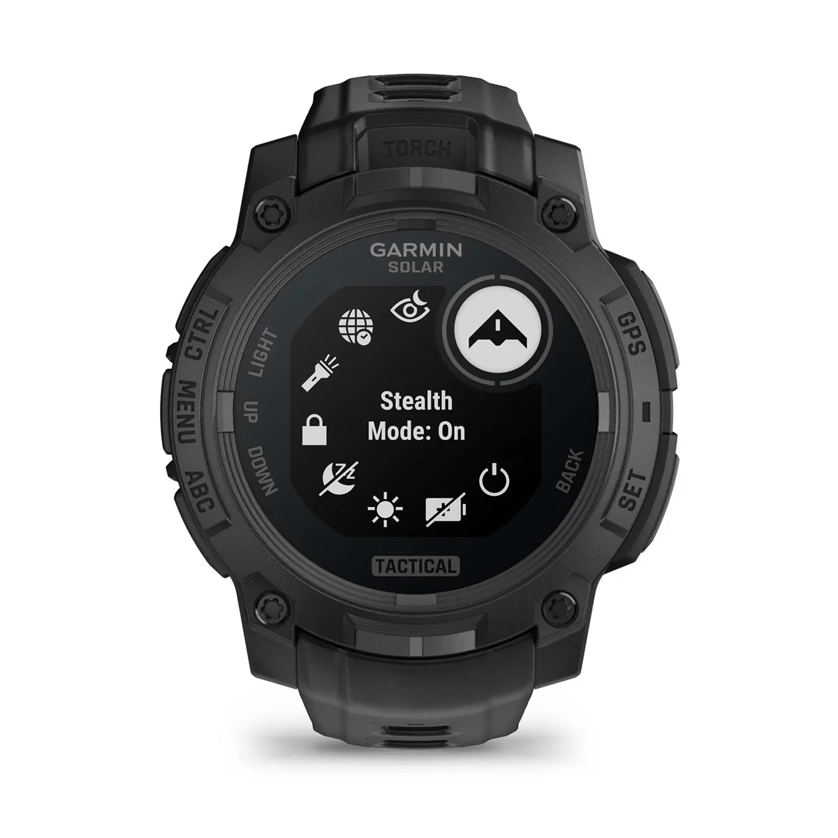 Смарт-часы Garmin Instinct 3 50mm Solar Tactical Edition Black with Black Band (010-02935-50)