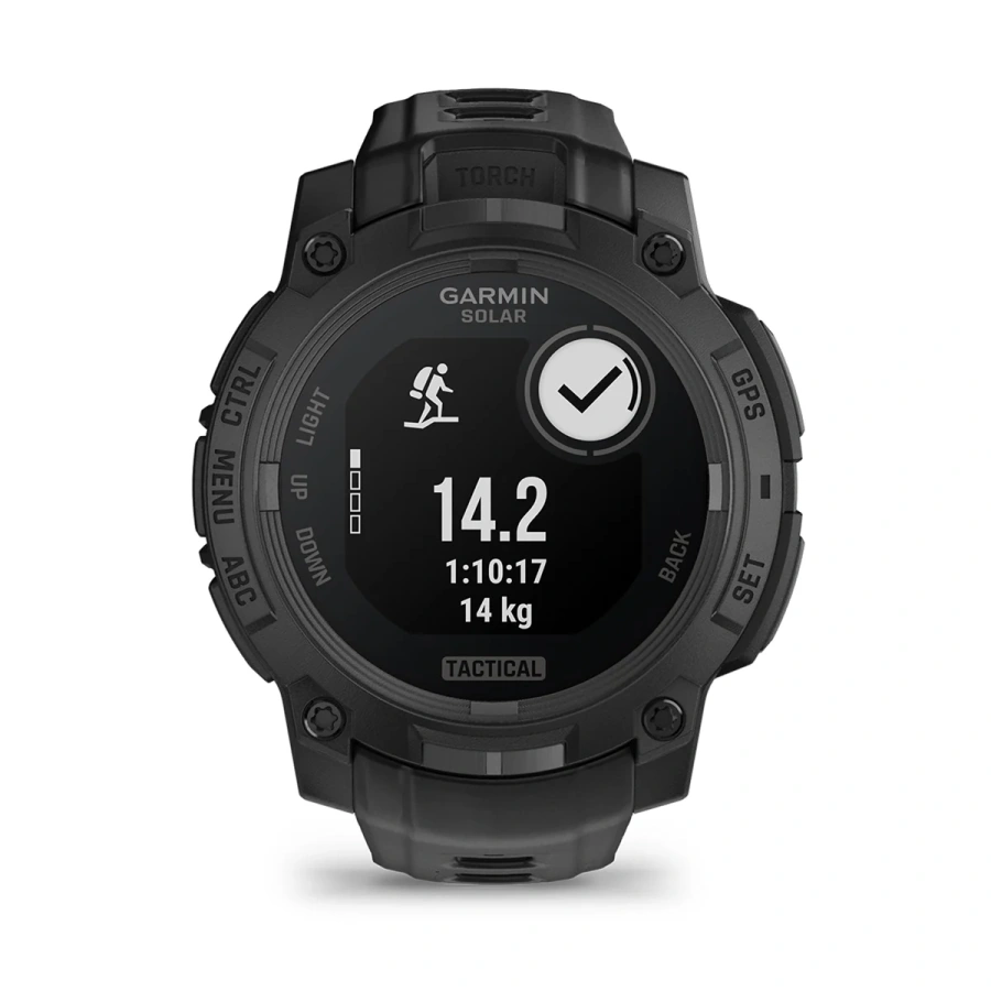 Смарт-годинник Garmin Instinct 3 50mm Solar Tactical Edition Black with Black Band (010-02935-50)