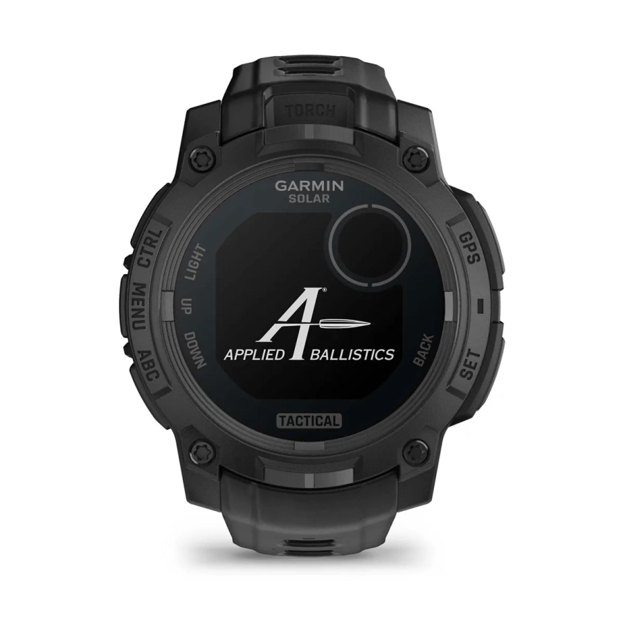 Смарт-годинник Garmin Instinct 3 50mm Solar Tactical Edition Black with Black Band (010-02935-50)