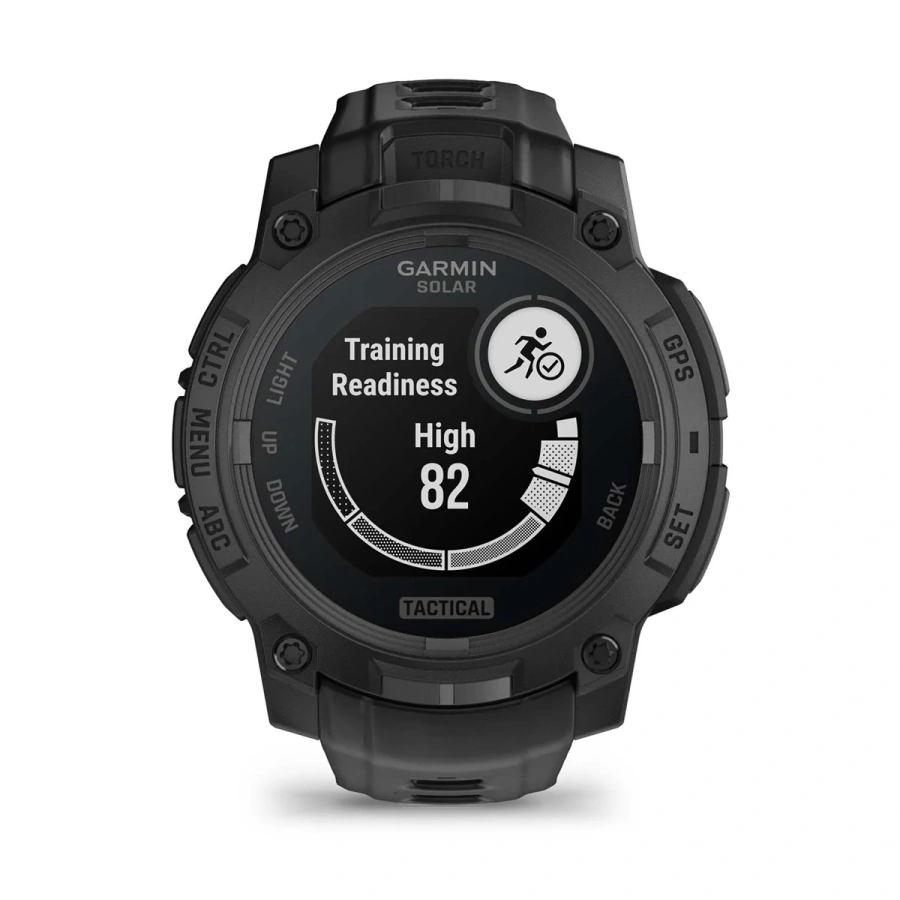 Смарт-годинник Garmin Instinct 3 50mm Solar Tactical Edition Black with Black Band (010-02935-50)