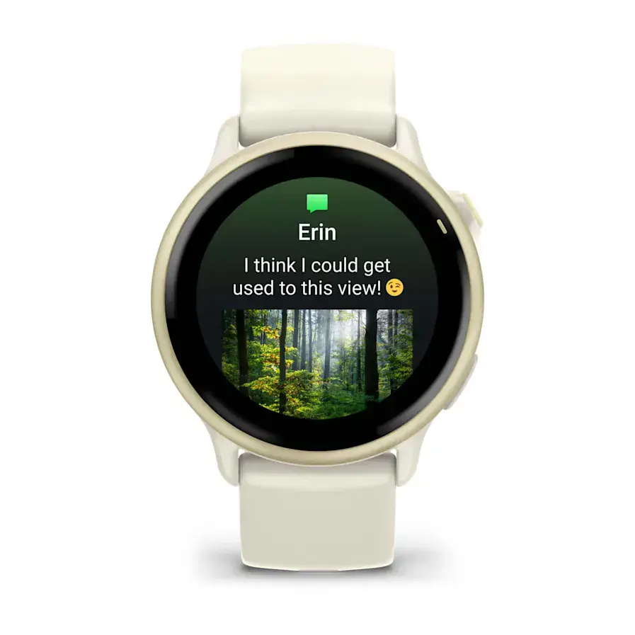 Смарт-годинник Garmin Vivoactive 6 Lunar Gold with Bone Band (010-02985-01)