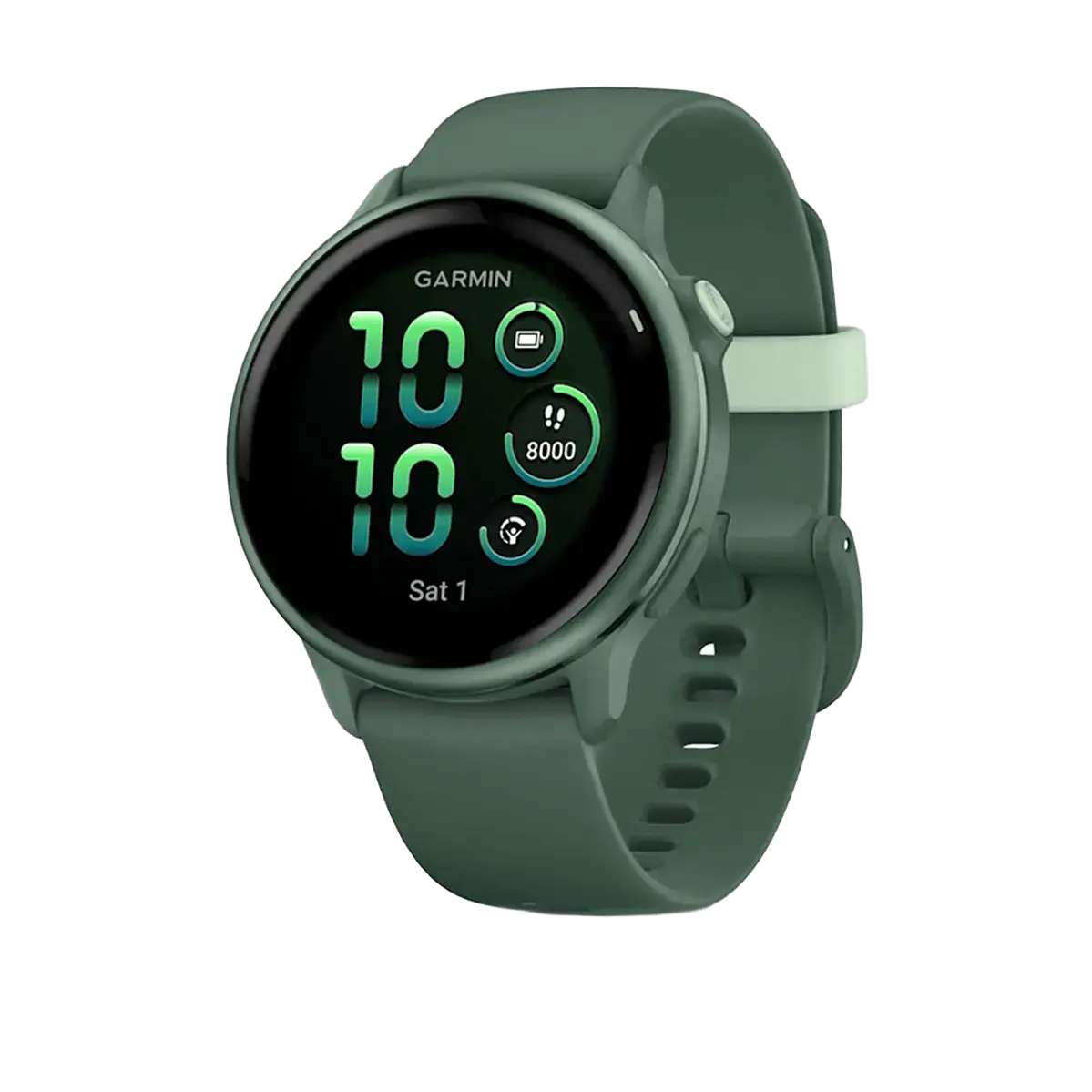 Смарт-часы Garmin Vivoactive 6 Metallic Jasper Green with Jasper Green Band (010-02985-02)