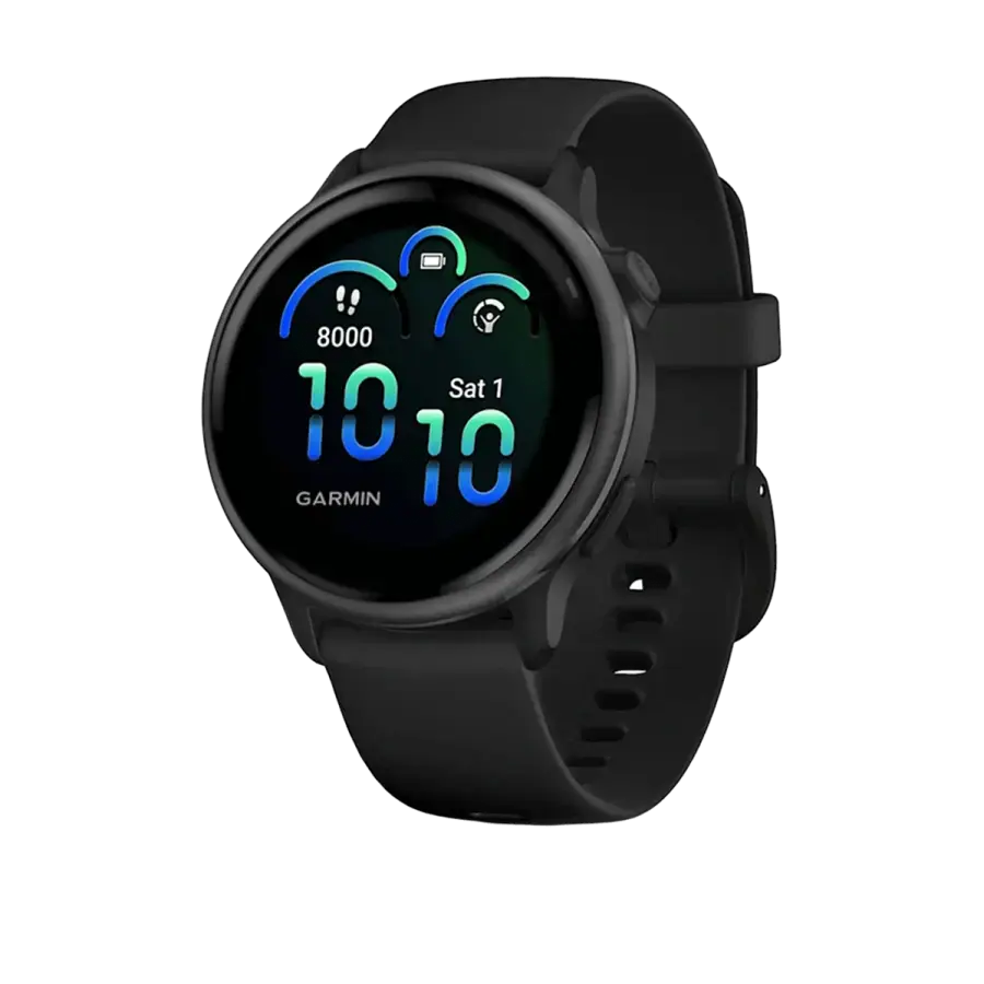 Смарт-годинник Garmin Vivoactive 6 Slate with Black Band (010-02985-00)