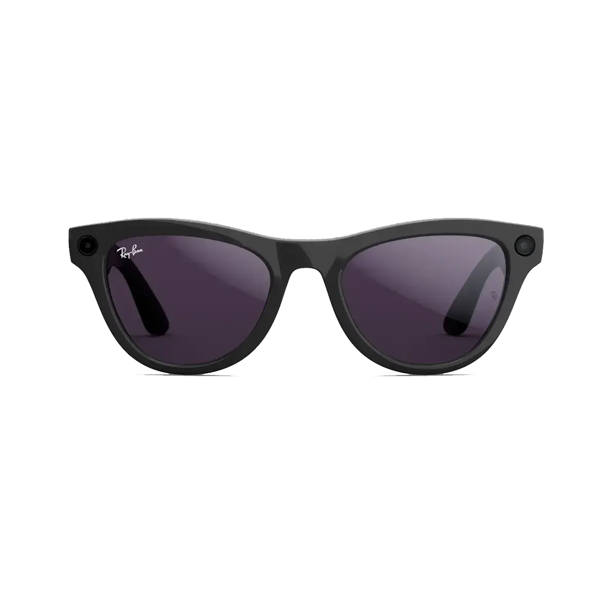 Смарт-очки Ray-Ban | Meta Skyler Standard - Shiny Black / Clear to Amethyst Transitions (RW4010 601/CH 52-20)