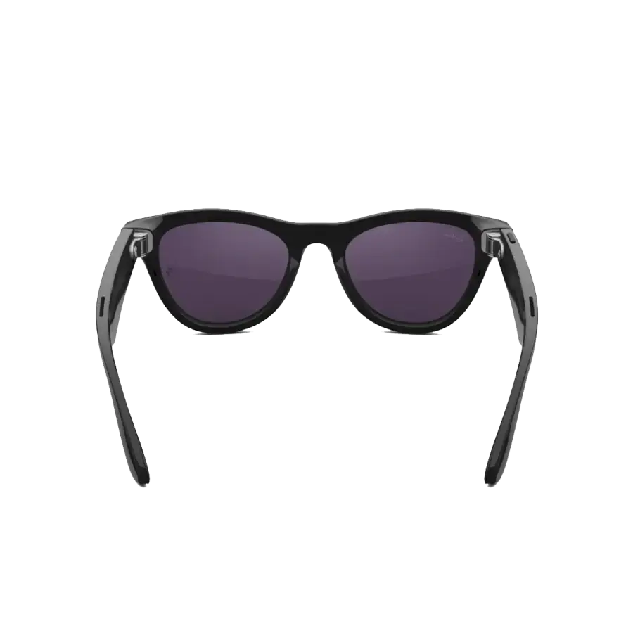 Смарт-очки Ray-Ban | Meta Skyler Standard - Shiny Black / Clear to Amethyst Transitions (RW4010 601/CH 52-20)
