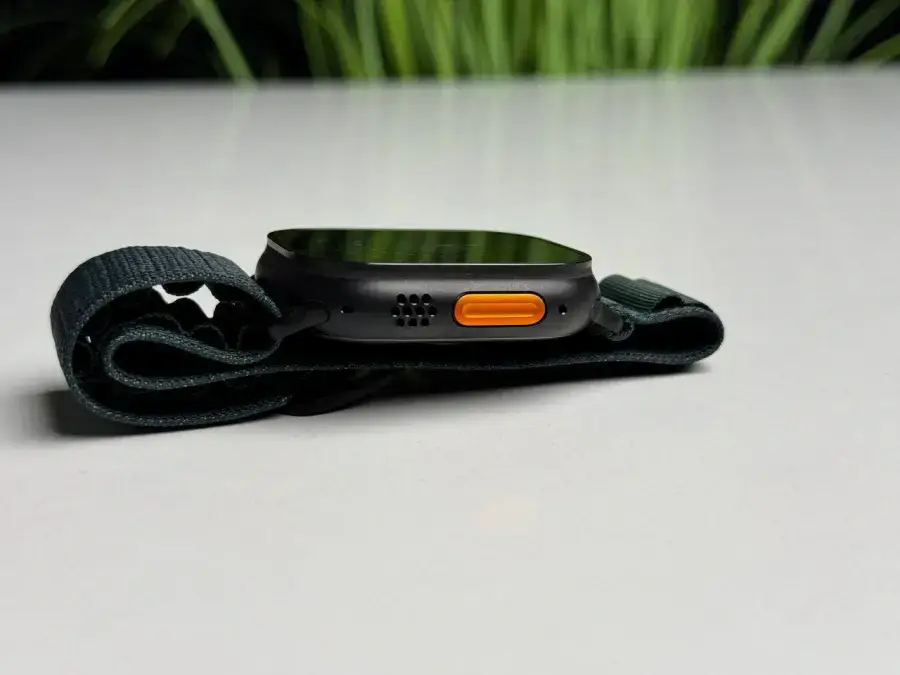 ВИТРИННЫЕ Apple Watch Ultra 2 2024 GPS + Cellular 49mm Black Titanium Case with Dark Green Alpine Loop - Medium (MX4R3) - Состояние: хороший | Аккумулятор: 100% | Комплектация: полный | Гарантия: 3 мес.