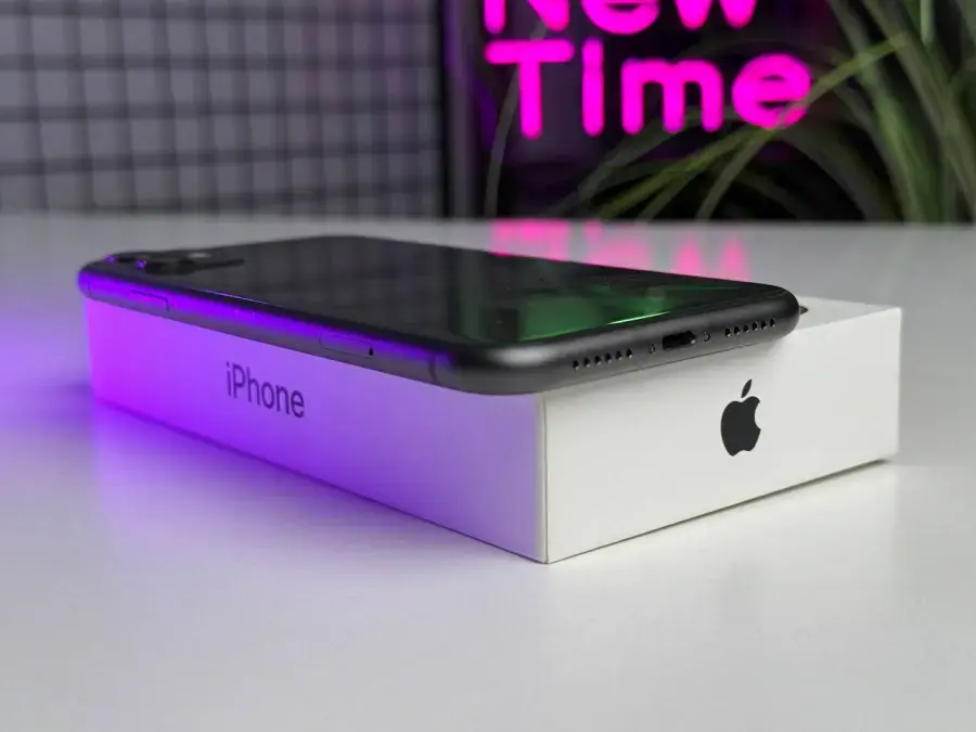 Б/У Apple iPhone 11 128GB Black (MHCX3, MHDH3) Slim Box - Состояние: хороший | Аккумулятор: 87% | Комплектация: полный | Гарантія: 3 мес.