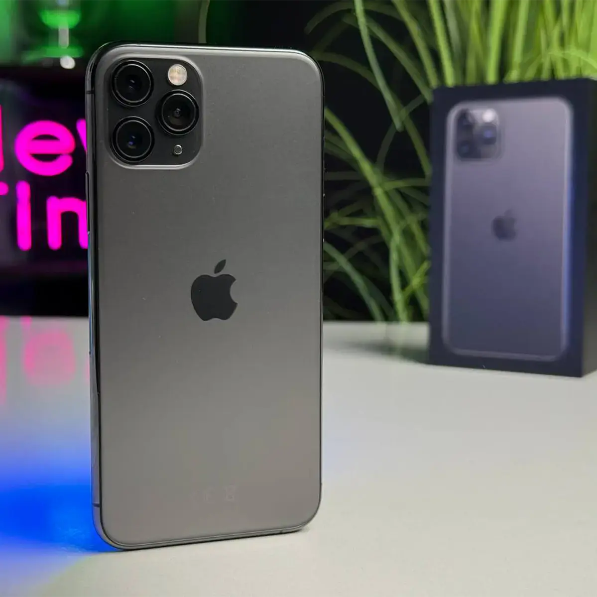 Б/У Apple iPhone 11 Pro 64GB Space Gray (MWC22) Active - Состояние: идеальный | Аккумулятор: 95% | Комплектация: полный | Гарантія: 1 мес.