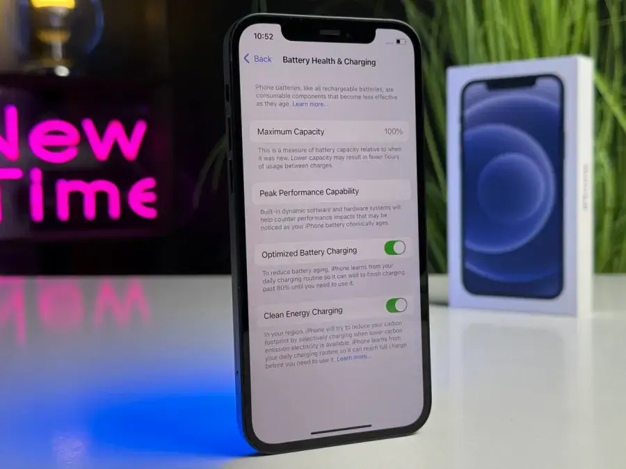 ВЖИВАНИЙ Apple iPhone 12 128GB Black (MGHC3, MGJA3) - Стан: гарний | Акумулятор: 100% | Комплектація: повний | Гарантія: 1 міс.