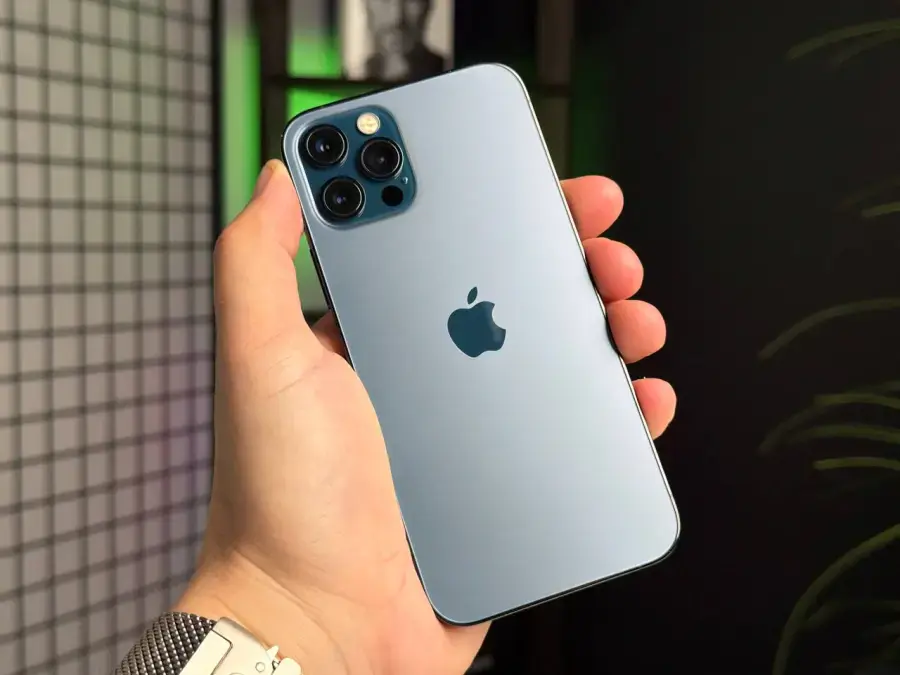 Б/У Apple iPhone 12 Pro 128GB Pacific Blue (MGLR3, MGMN3) - Состояние: хороший | Аккумулятор: 100% | Комплектация: полный | Гарантія: 1 мес.