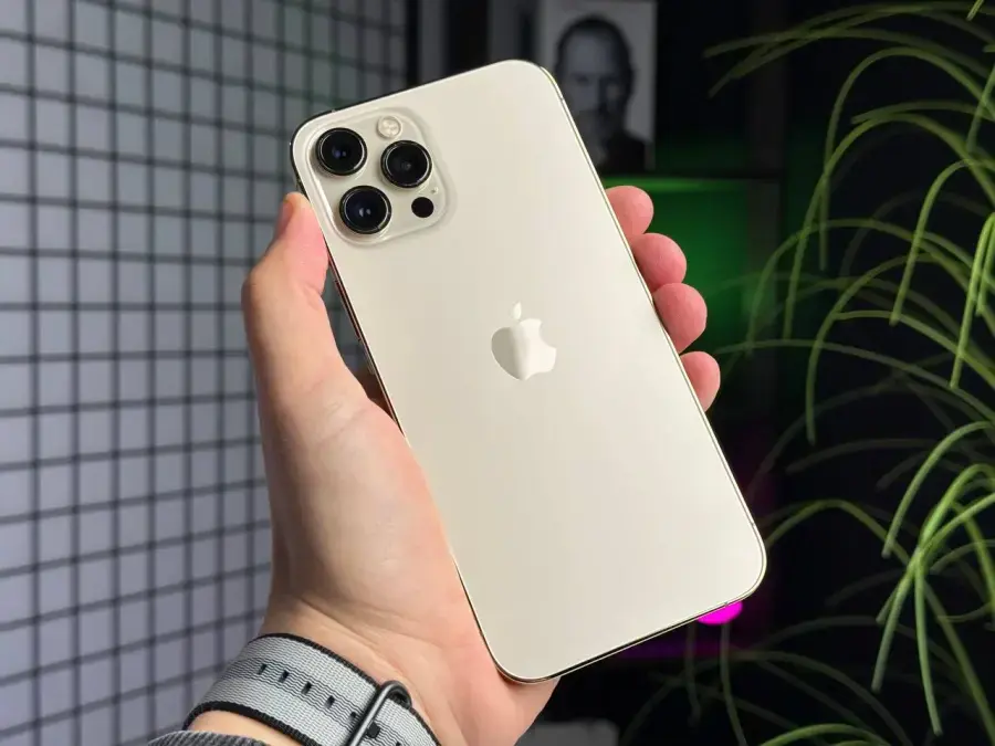 ВЖИВАНИЙ Apple iPhone 12 Pro Max 128GB Gold (MGCH3, MGD93) - Стан: гарний | Акумулятор: 100% | Комплектація: повний | Гарантія: 1 міс.