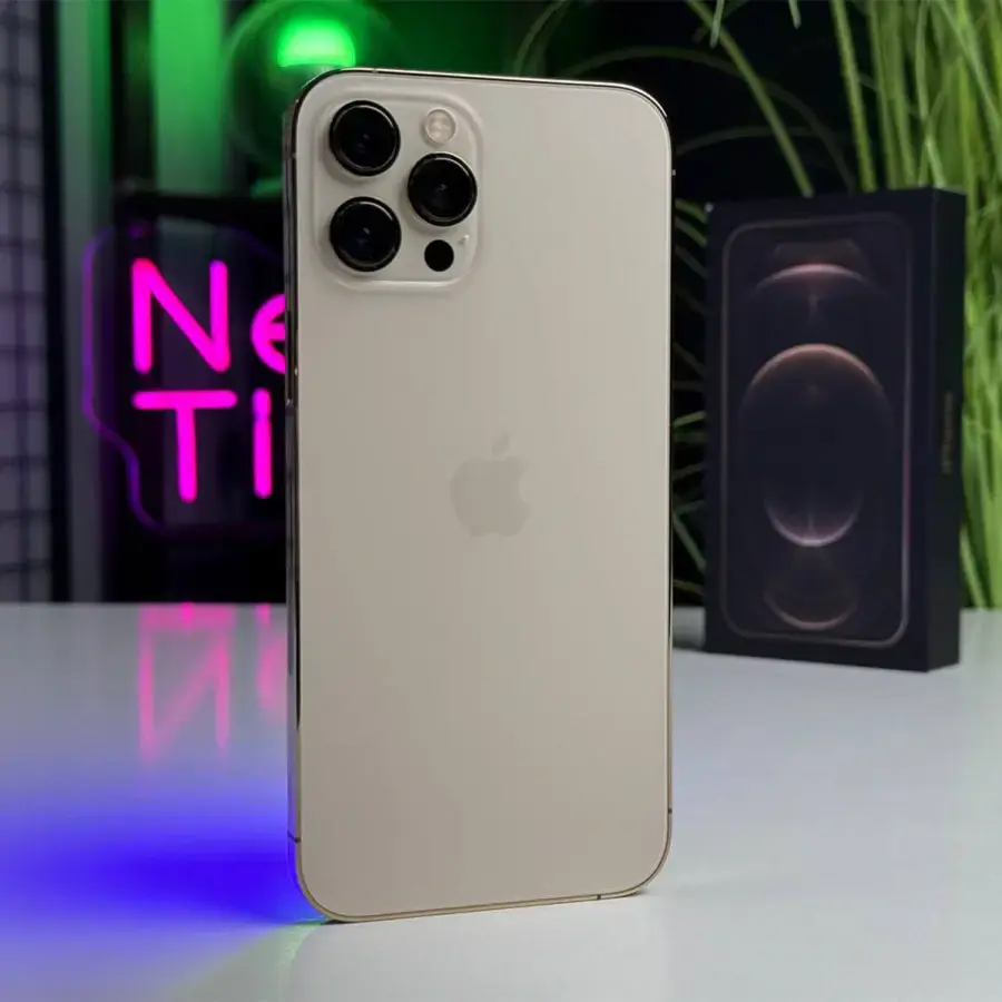 ВЖИВАНИЙ Apple iPhone 12 Pro Max 128GB Gold (MGCH3, MGD93) - Стан: гарний | Акумулятор: 100% | Комплектація: повний | Гарантія: 1 міс.