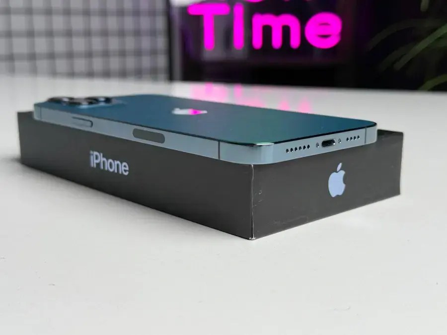 ВЖИВАНИЙ Apple iPhone 12 Pro Max 256GB Pacific Blue (MGCN3, MGDF3) - Стан: гарний | Акумулятор: 100% | Комплектація: повний | Гарантія: 1 міс.