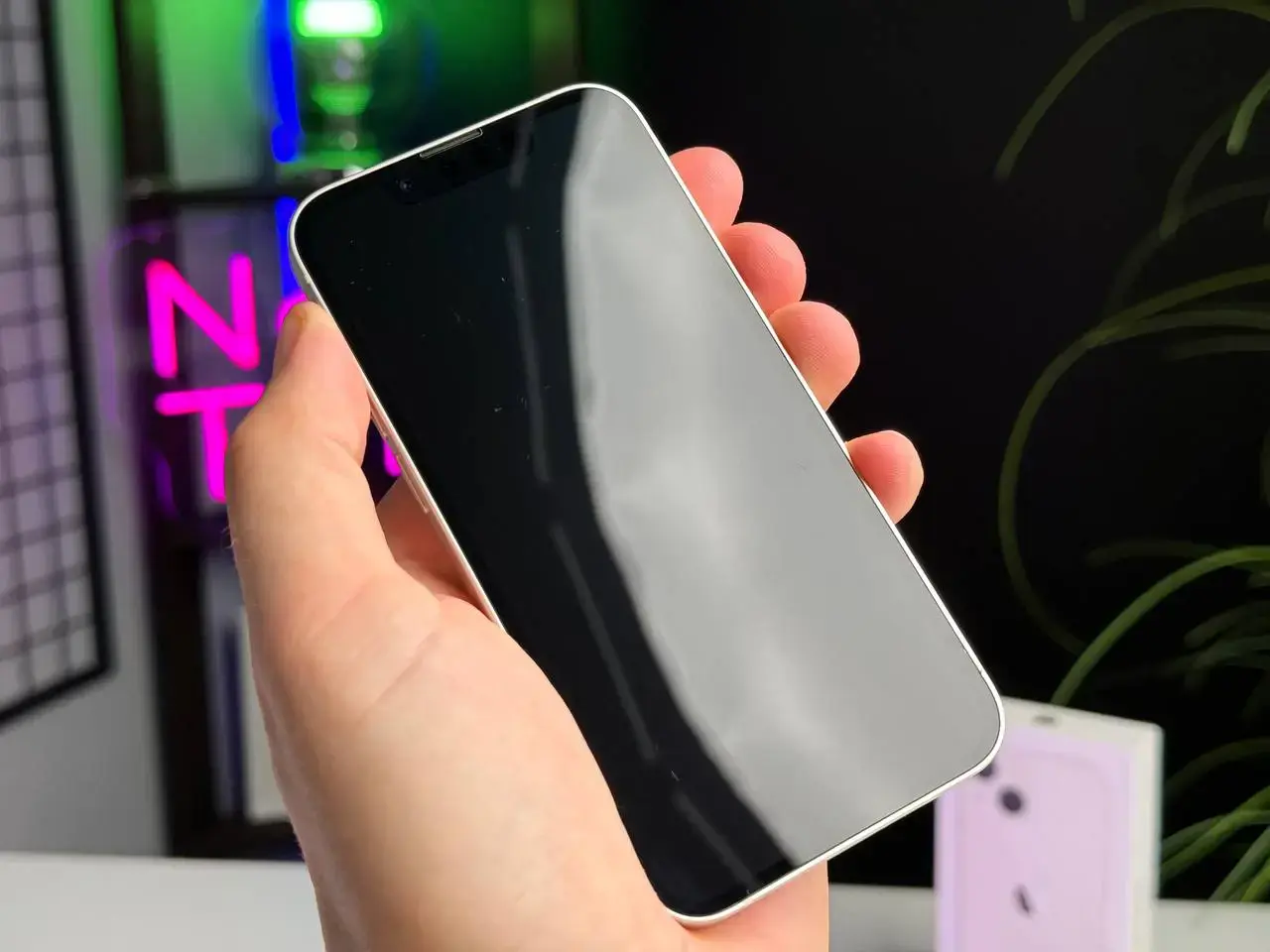 Б/У Apple iPhone 13 Mini 128GB Starlight (MLHN3, MLK13) - Состояние: хороший | Аккумулятор: 100% | Комплектация: полный | Гарантія: 1 мес.