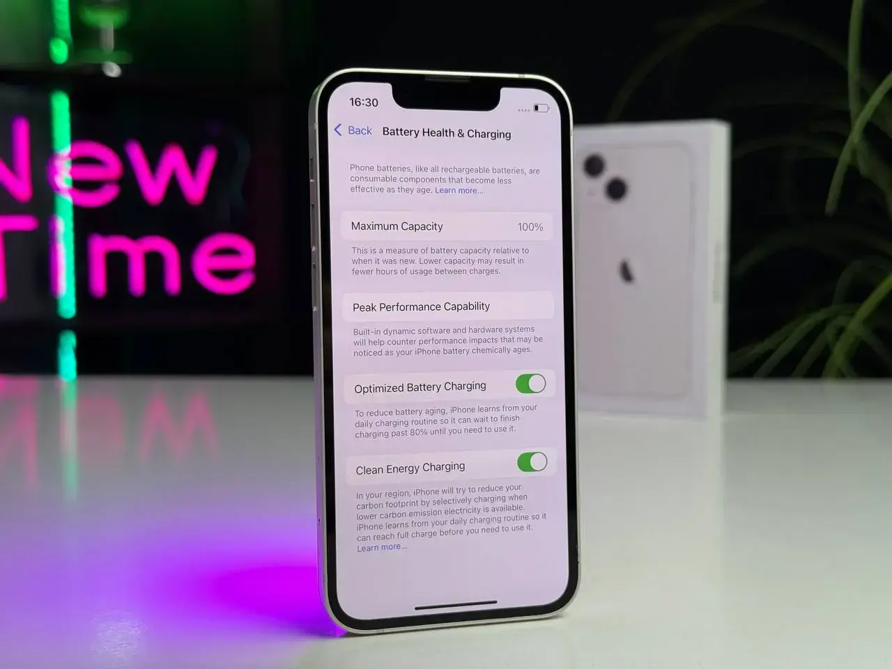 Б/У Apple iPhone 13 Mini 128GB Starlight (MLHN3, MLK13) - Состояние: хороший | Аккумулятор: 100% | Комплектация: полный | Гарантія: 1 мес.