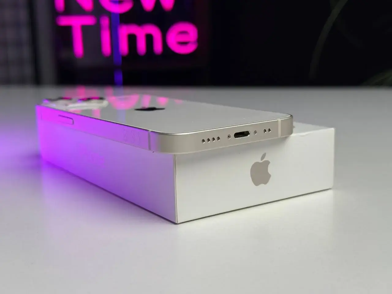 Б/У Apple iPhone 13 Mini 128GB Starlight (MLHN3, MLK13) - Состояние: хороший | Аккумулятор: 100% | Комплектация: полный | Гарантія: 1 мес.