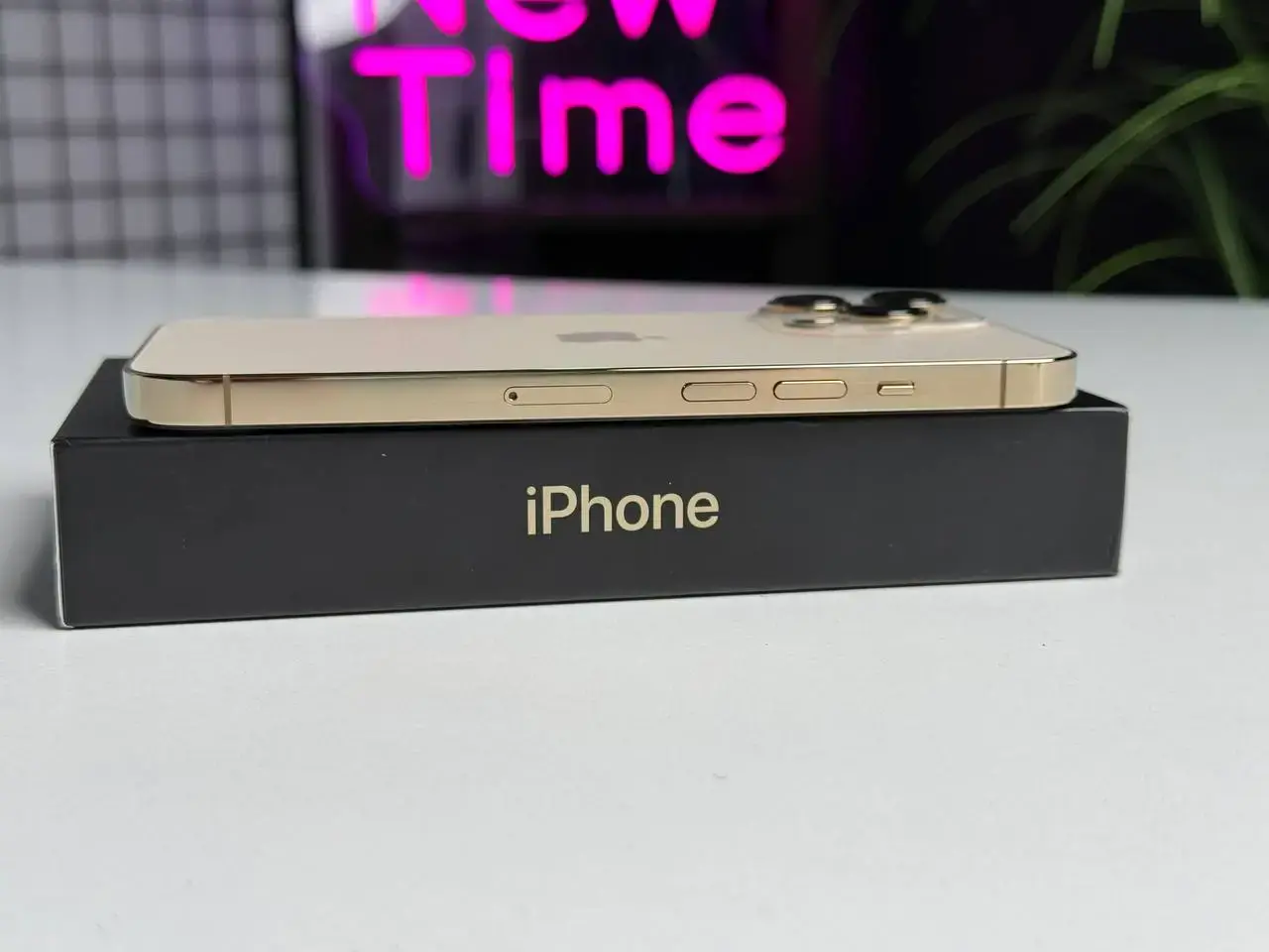 Б/У Apple iPhone 13 Pro 128GB Gold (MLTR3, MLVC3) - Состояние: хороший | Аккумулятор: 100% | Комплектация: полный | Гарантія: 1 мес.
