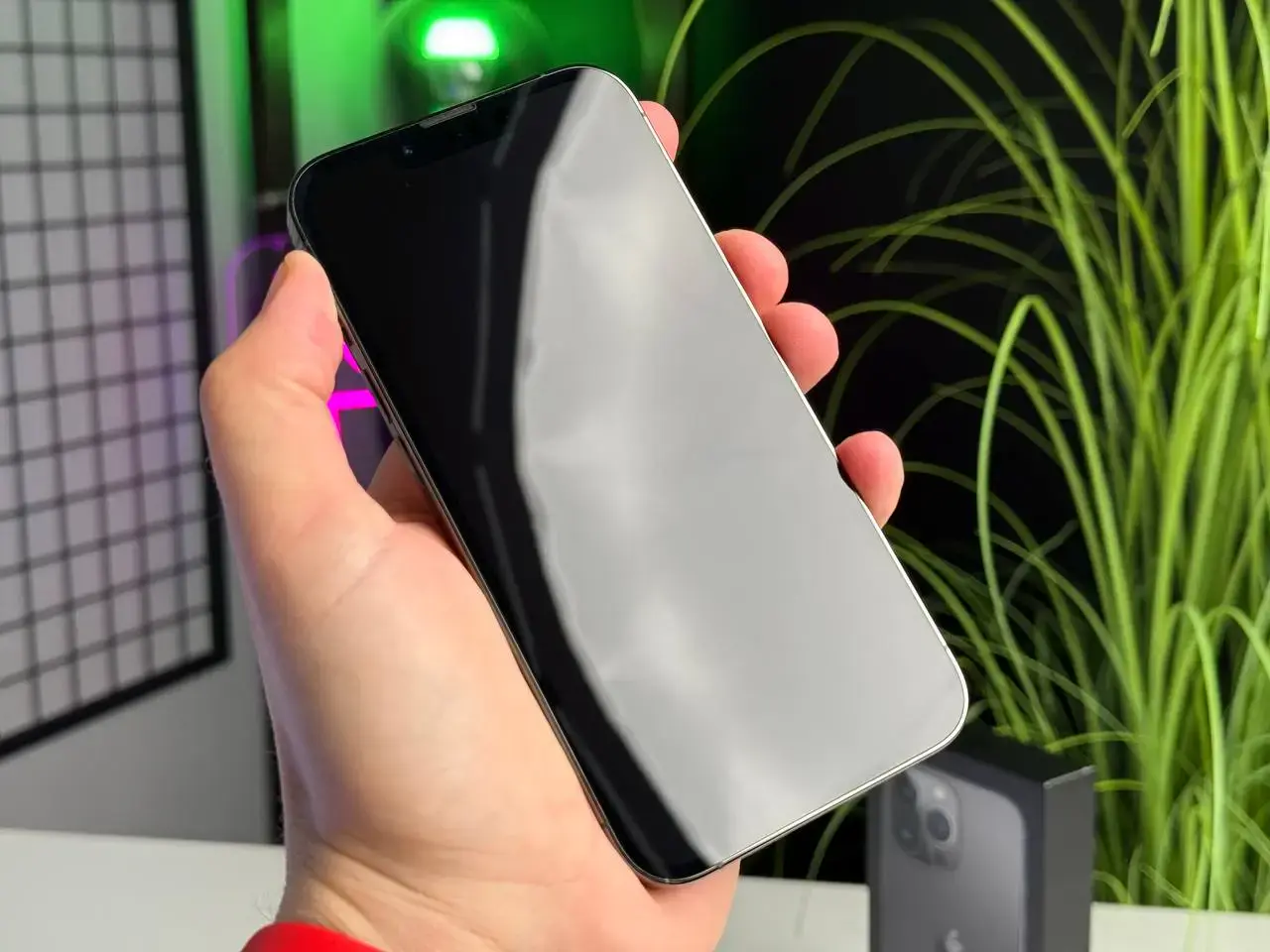 Б/У Apple iPhone 13 Pro 128GB Graphite (MLTP3, MLV93) - Состояние: хороший | Аккумулятор: 100% | Комплектация: полный | Гарантія: 1 мес.