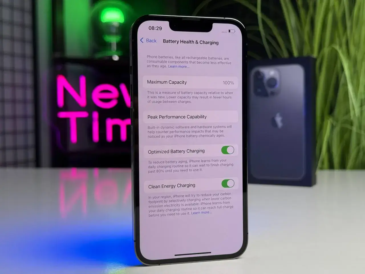 Б/У Apple iPhone 13 Pro 128GB Graphite (MLTP3, MLV93) - Состояние: хороший | Аккумулятор: 100% | Комплектация: полный | Гарантія: 1 мес.