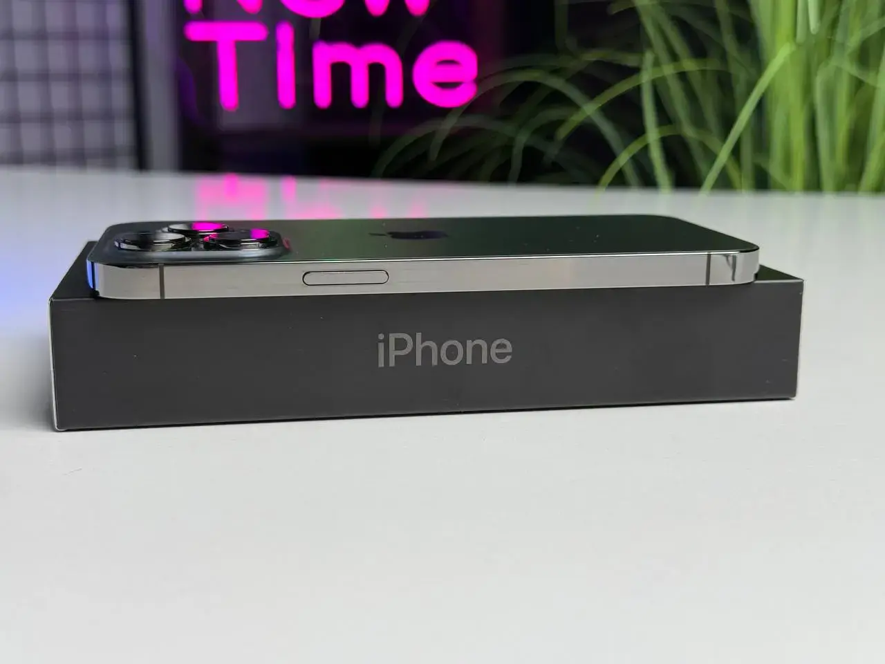Б/У Apple iPhone 13 Pro 128GB Graphite (MLTP3, MLV93) - Состояние: хороший | Аккумулятор: 100% | Комплектация: полный | Гарантія: 1 мес.