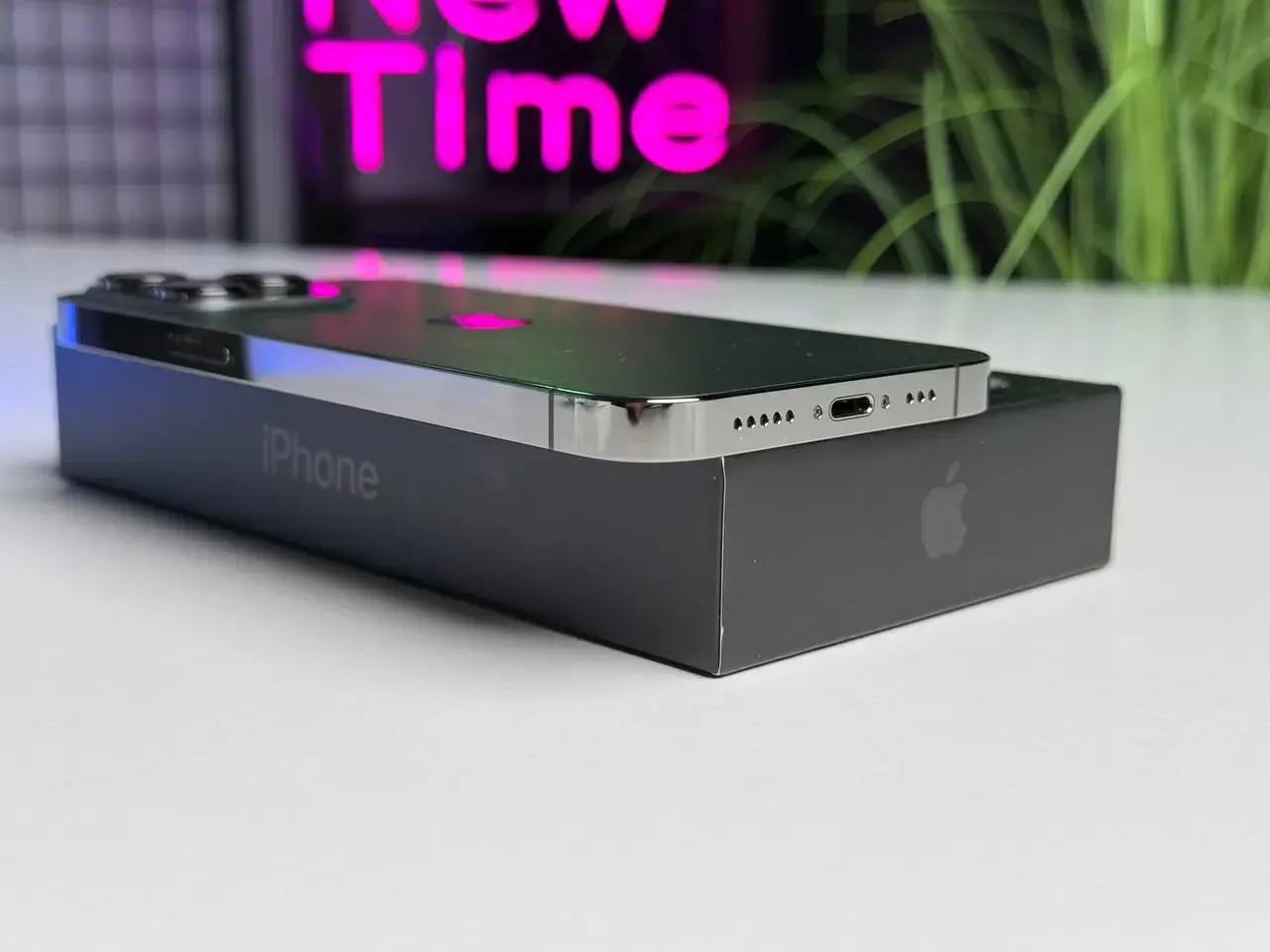 Б/У Apple iPhone 13 Pro 128GB Graphite (MLTP3, MLV93) - Состояние: хороший | Аккумулятор: 100% | Комплектация: полный | Гарантія: 1 мес.