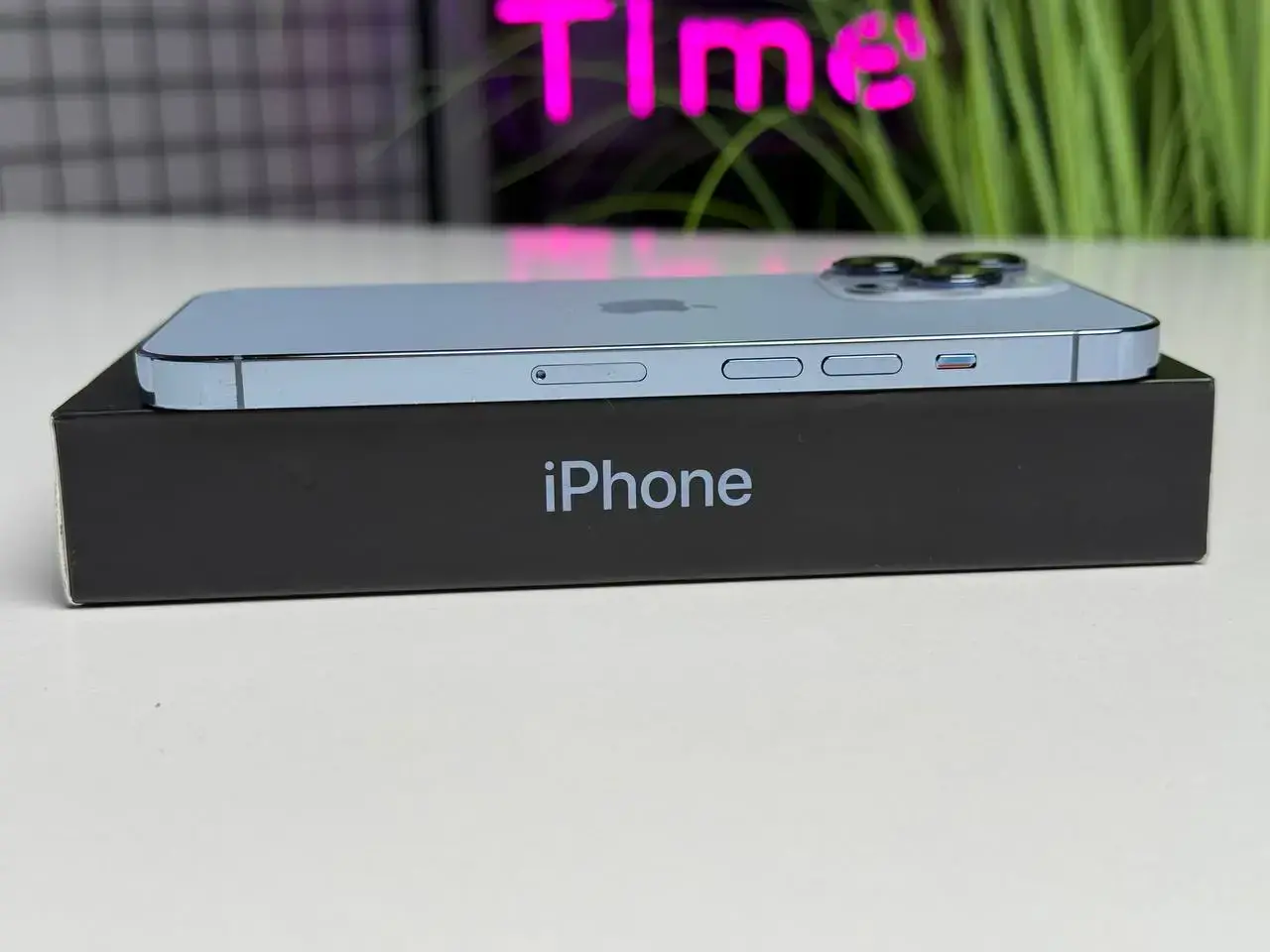 Б/У Apple iPhone 13 Pro 128GB Sierra Blue (MLTT3, MLVD3) - Состояние: хороший | Аккумулятор: 100% | Комплектация: полный | Гарантія: 1 мес.