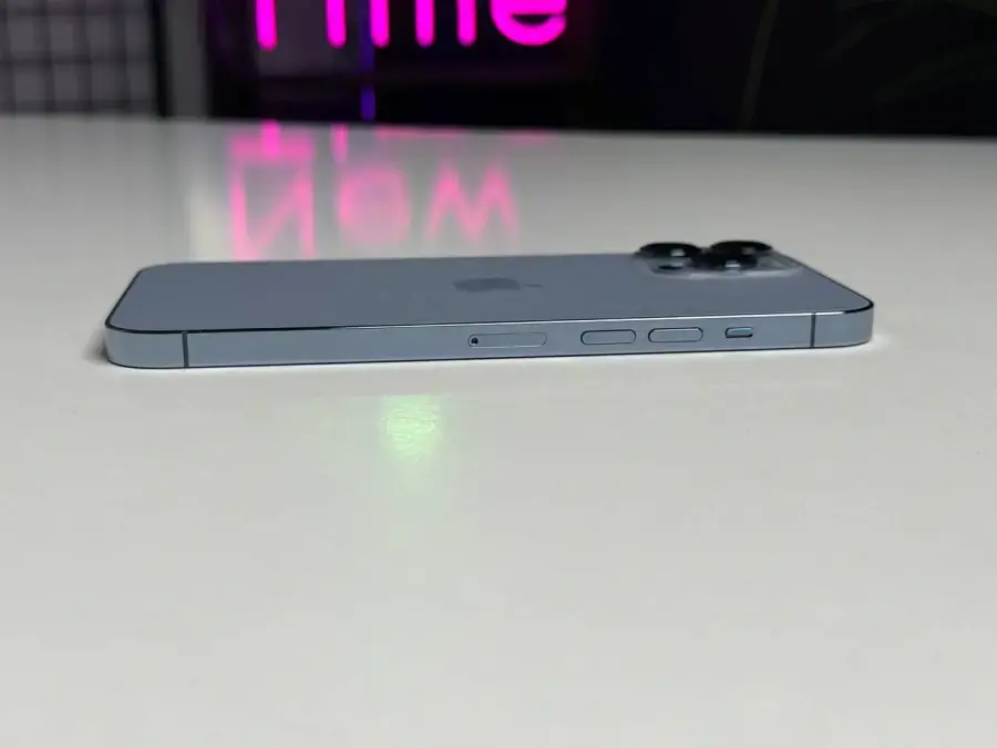 ВЖИВАНИЙ Apple iPhone 13 Pro Max 128GB Sierra Blue (MLKP3, MLL93) - Стан: гарний | Акумулятор: 100% | Комплектація: iPhone, кабель | Гарантія: 1 міс.