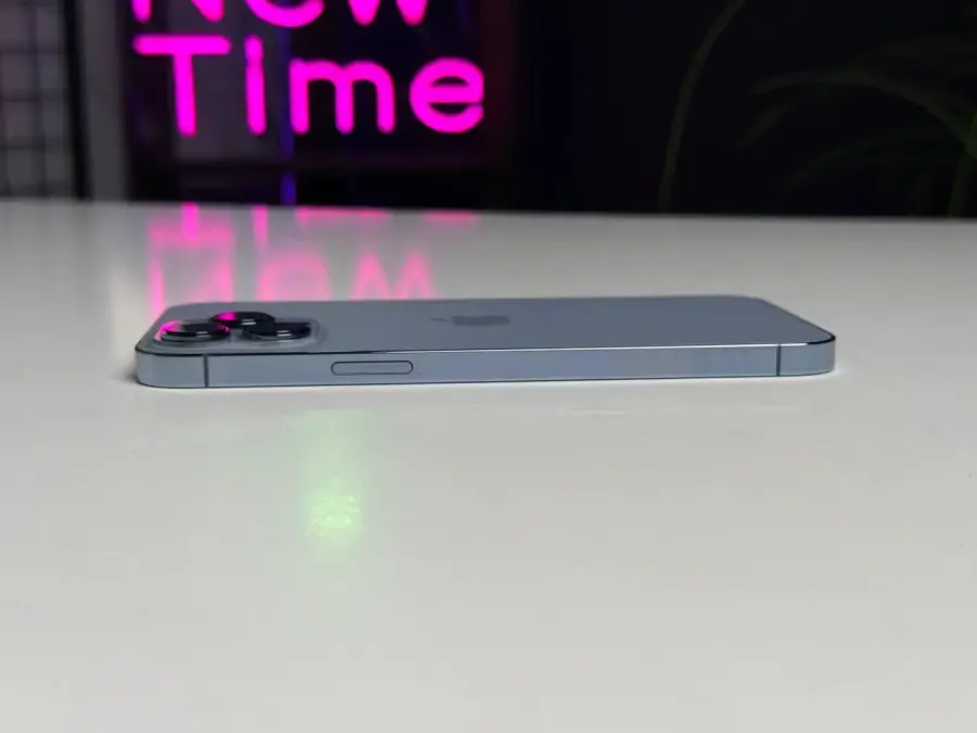 ВЖИВАНИЙ Apple iPhone 13 Pro Max 128GB Sierra Blue (MLKP3, MLL93) - Стан: гарний | Акумулятор: 100% | Комплектація: iPhone, кабель | Гарантія: 1 міс.