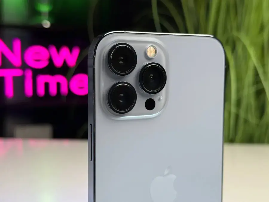 ВЖИВАНИЙ Apple iPhone 13 Pro Max 1TB Sierra Blue (MLL53, MLLN3) - Стан: гарний | Акумулятор: 100% | Комплектація: повний | Гарантія: 1 міс.