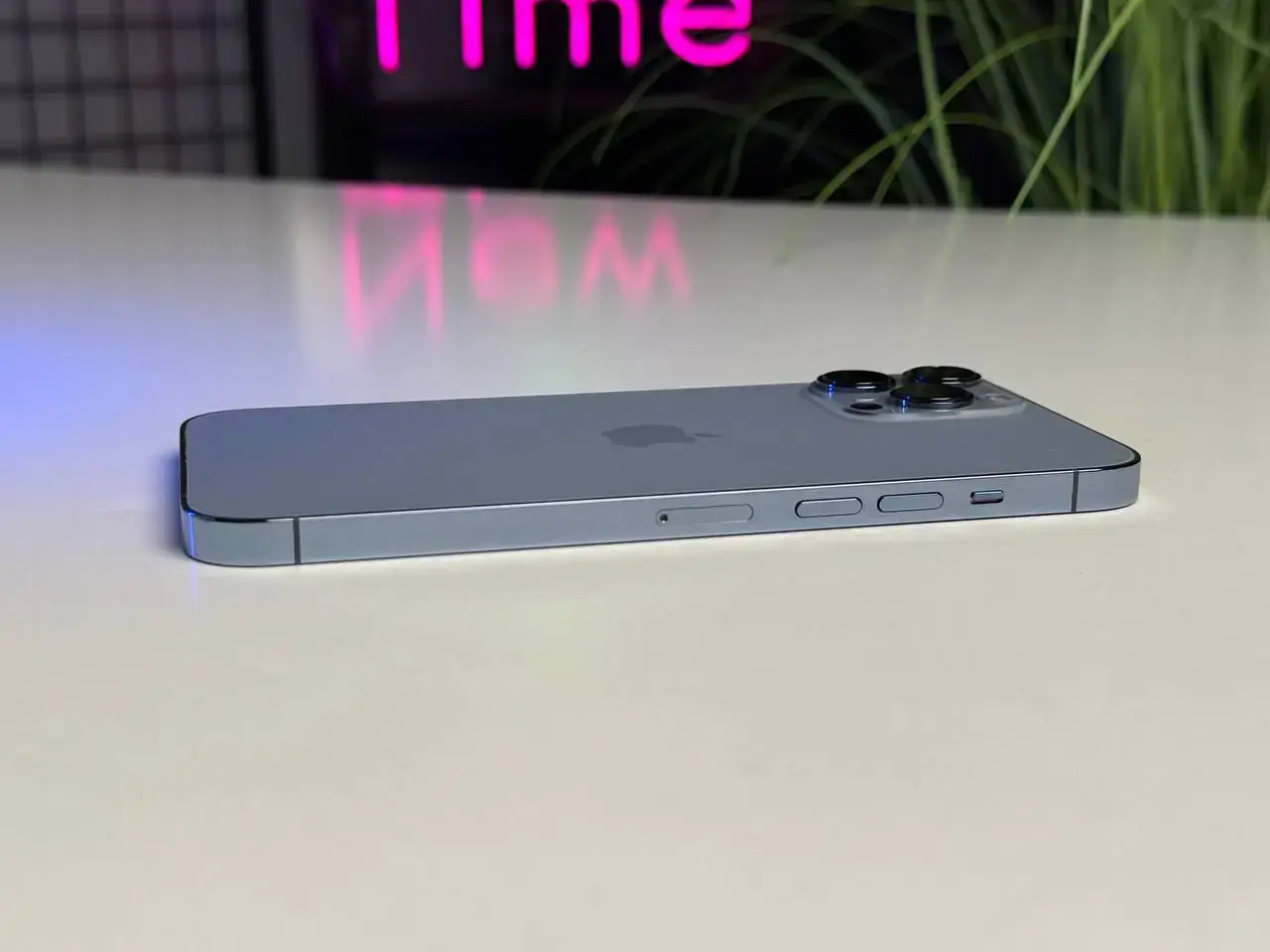 Б/У Apple iPhone 13 Pro Max 1TB Sierra Blue (MLL53, MLLN3) - Состояние: хороший | Аккумулятор: 100% | Комплектация: полный | Гарантія: 1 мес.